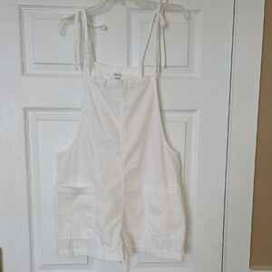 Aerie White Women's Romper Size Medium.